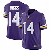 Nike Minnesota Vikings #14 Stefon Diggs Purple Team Color NFL Vapor Untouchable Limited Jersey,baseball caps,new era cap wholesale,wholesale hats
